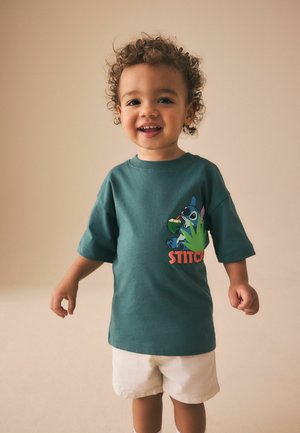 Next, REGULAR FIT - LILO & STITCH SHORT SLEEVE T-SHIRT  . - T-Shirt print - dark teal