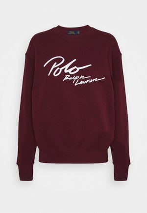 Sweatshirt - dark red