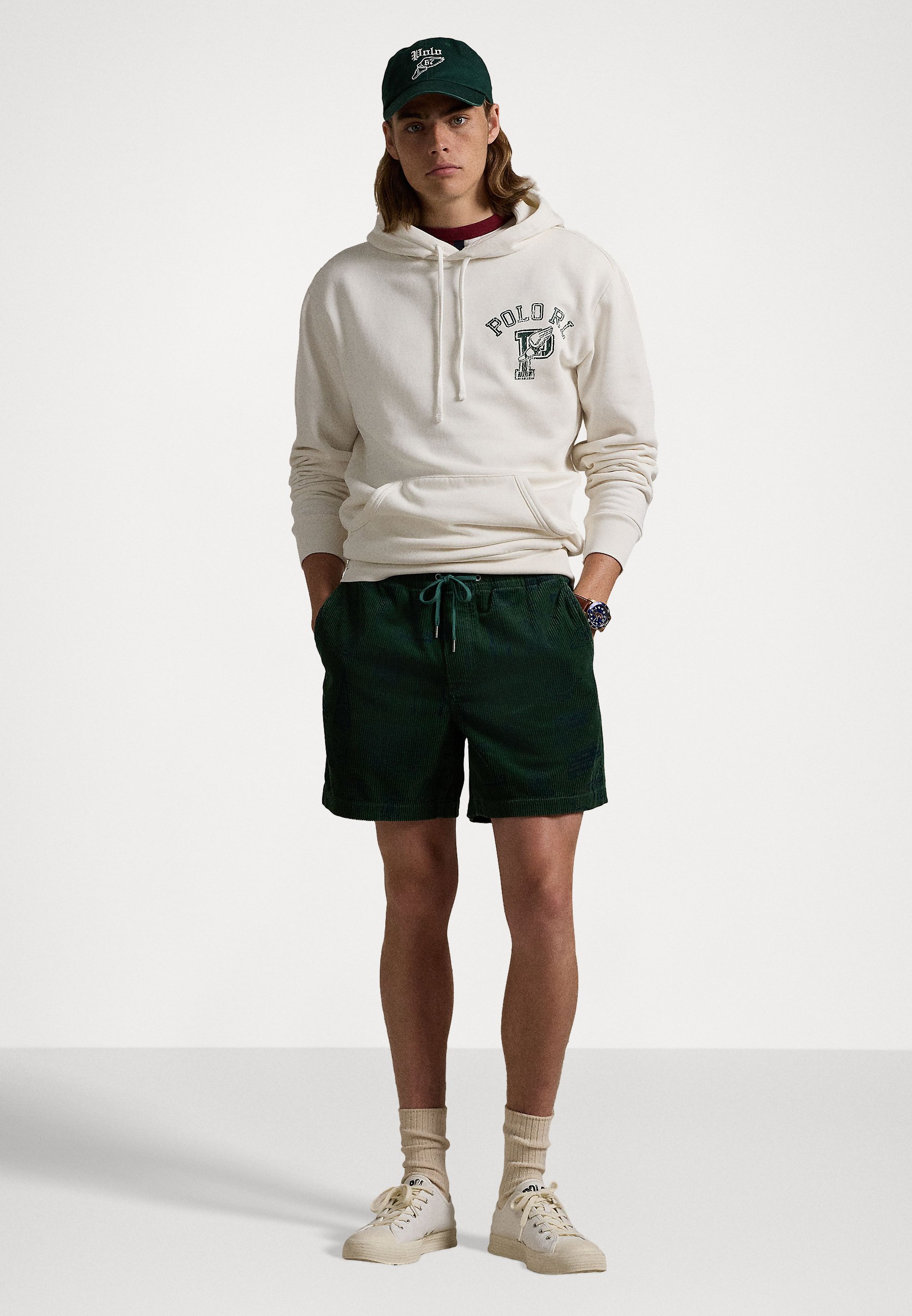 Polo Ralph Lauren P WING FLEECE HOODIE - Hoodie - nevis