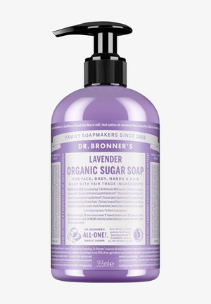 Dr. Bronner´s, DR. BRONNER'S ORGANIC SUGAR SOAP LEMONGRASS 355 ML - Duschgel - lavendel