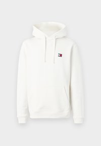 BADGE HOODIE - Mikina s kapucňou - ancient white