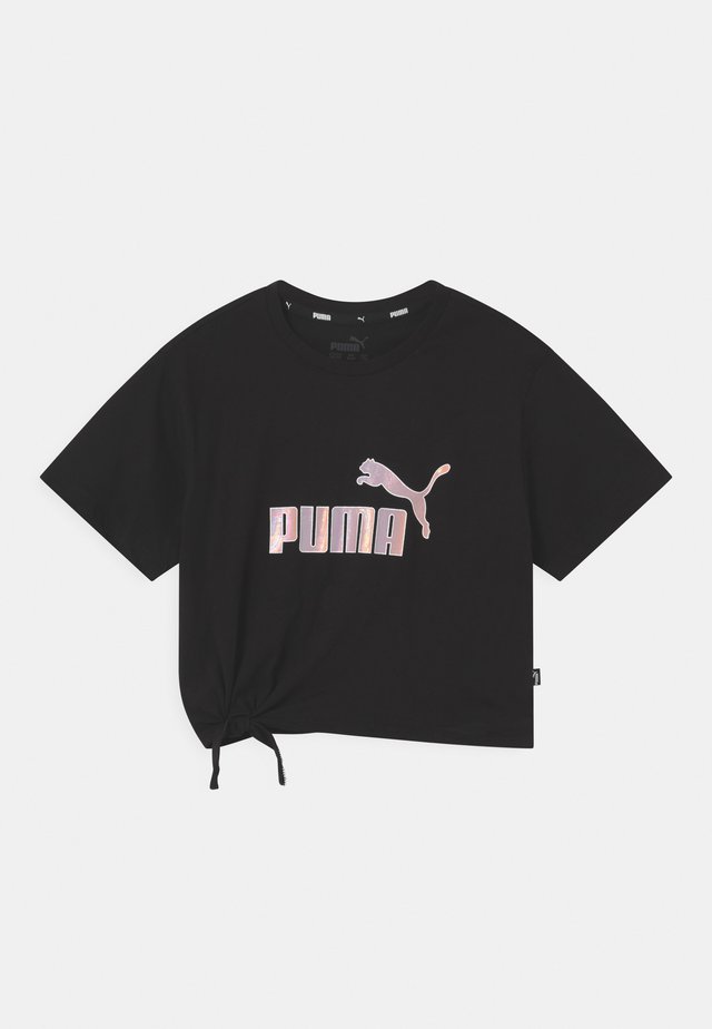 LOGO SILHOUETTE - T-Shirt print - puma black