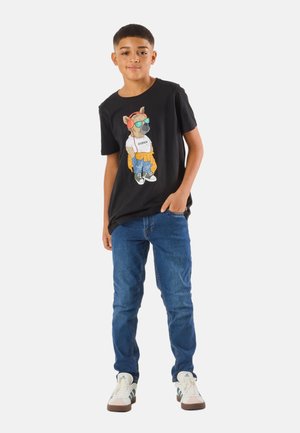 Denim Factory, SAN DIEGO TEE B JR - Tričko s potlačou - black