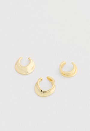 THE MERCURY DISC EAR CUFF SET - Pendientes - gold-coloured