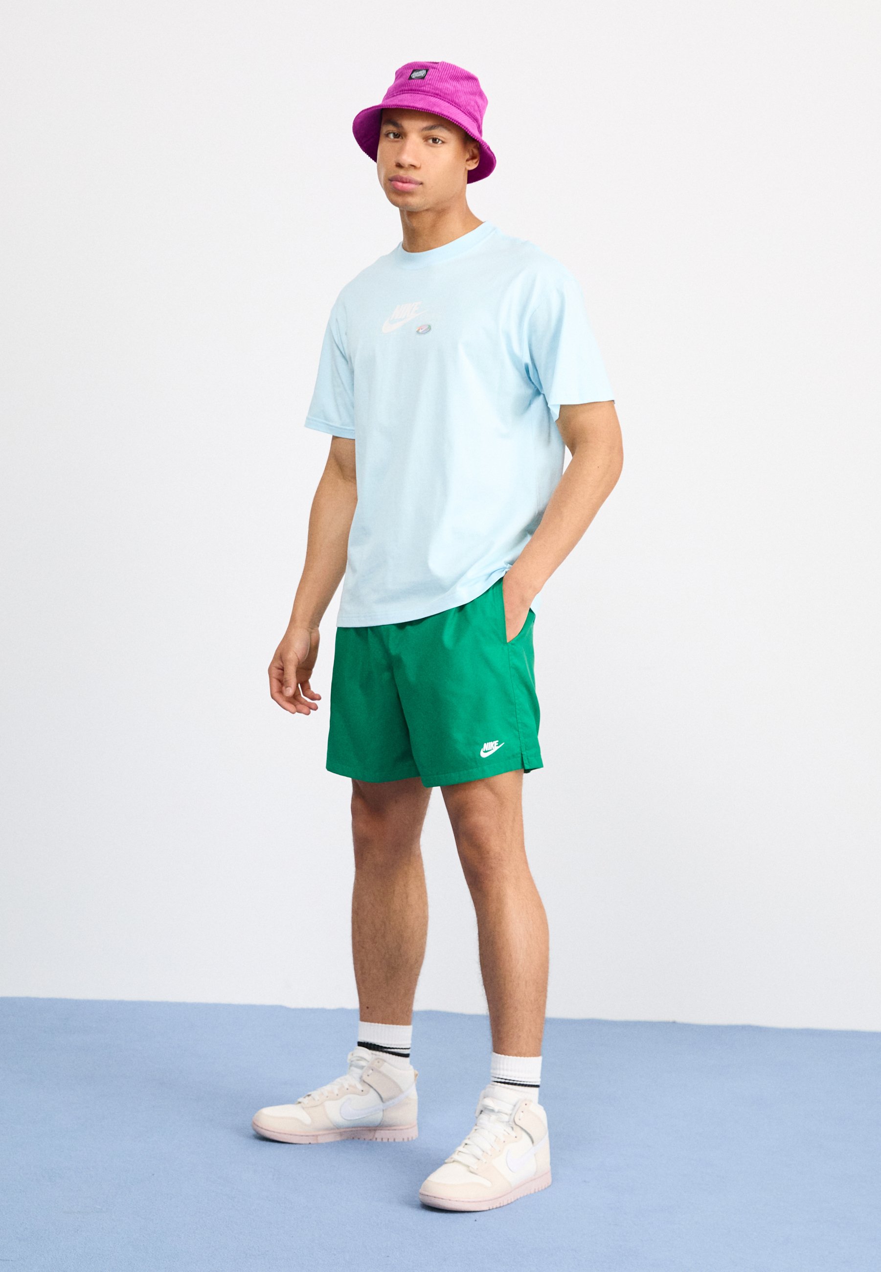 kelly green nike shorts