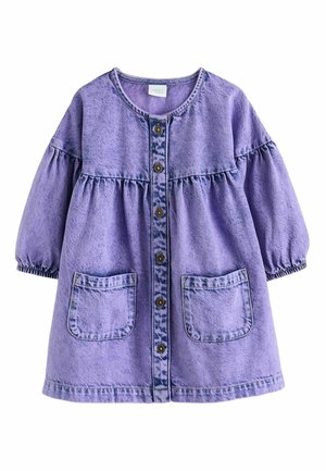 BUTTON THROUGH - Särkkleit - purple denim