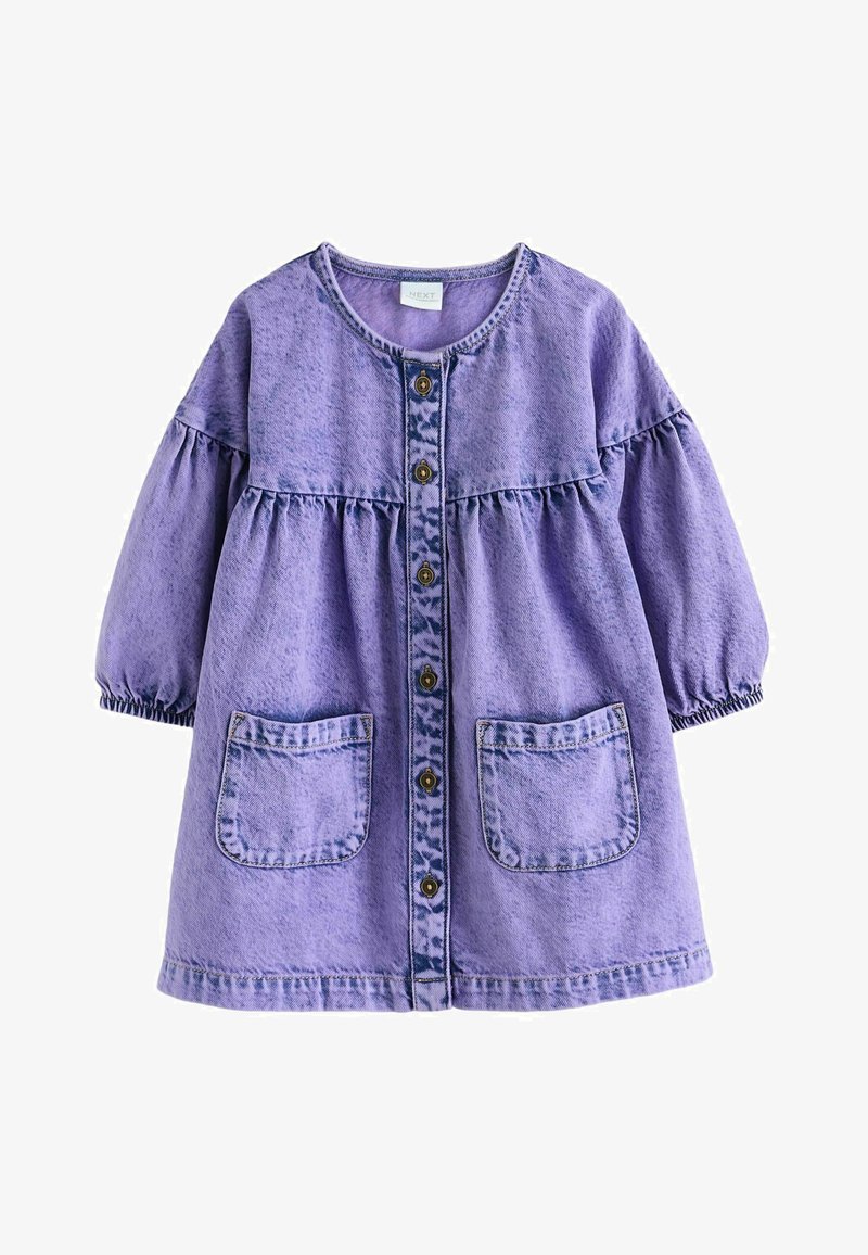 Next BUTTON THROUGH - Tričkové šaty - purple denim