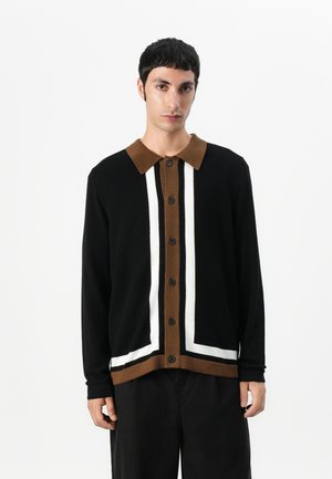 HUGO SPLON - Cardigan - black