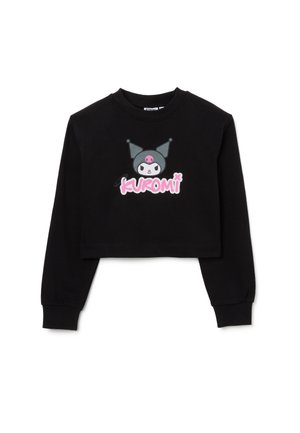 REGULAR FIT CREW NECK - Sweatshirt - gunmetal