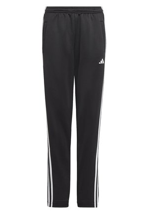 ESSENTIALS AEROREADY 3-STRIPES REGULAR-FIT - Pantalones deportivos - black/white