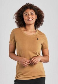 U.S. Polo Assn. AMY - Paprasti marškinėliai - tobacco brown