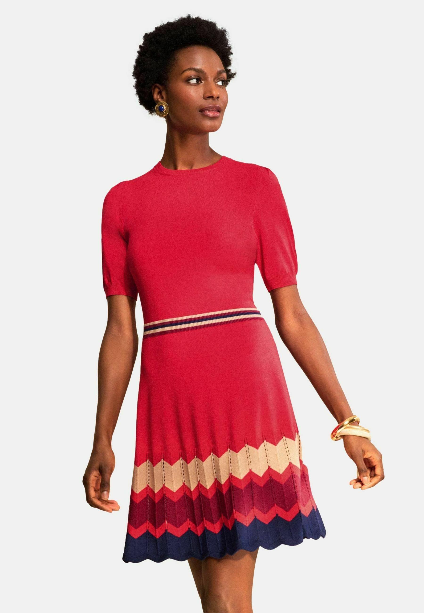 Red Knit dresses online | ZALANDO