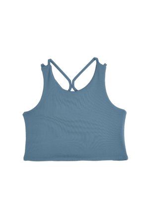 CROP - Top - blue