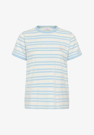 Saint Tropez, - T-shirt z nadrukiem