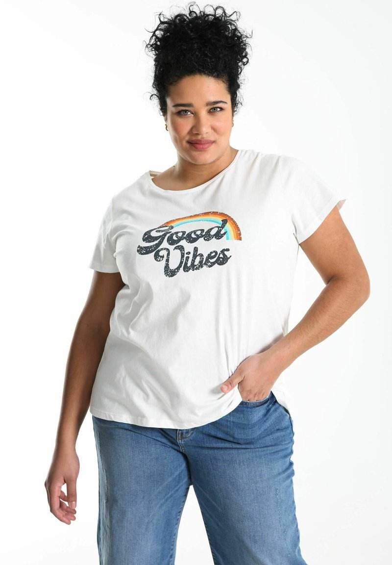 Paprika GOOD VIBES TShirt print ecru/beige Zalando.at