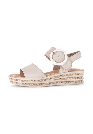 Wedge sandals - rosa