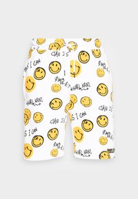 Karl Kani KARL KANI X SMILEY® SMALL SIGNATURE UNISEX - Shorts - white