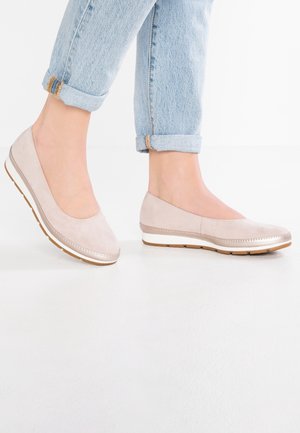 Escarpins compensés - nude