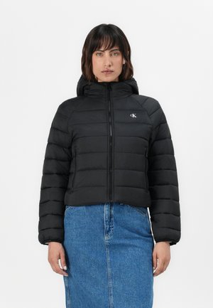 LIGHTWEIGHT QUILTED JACKET - Down jacket - black