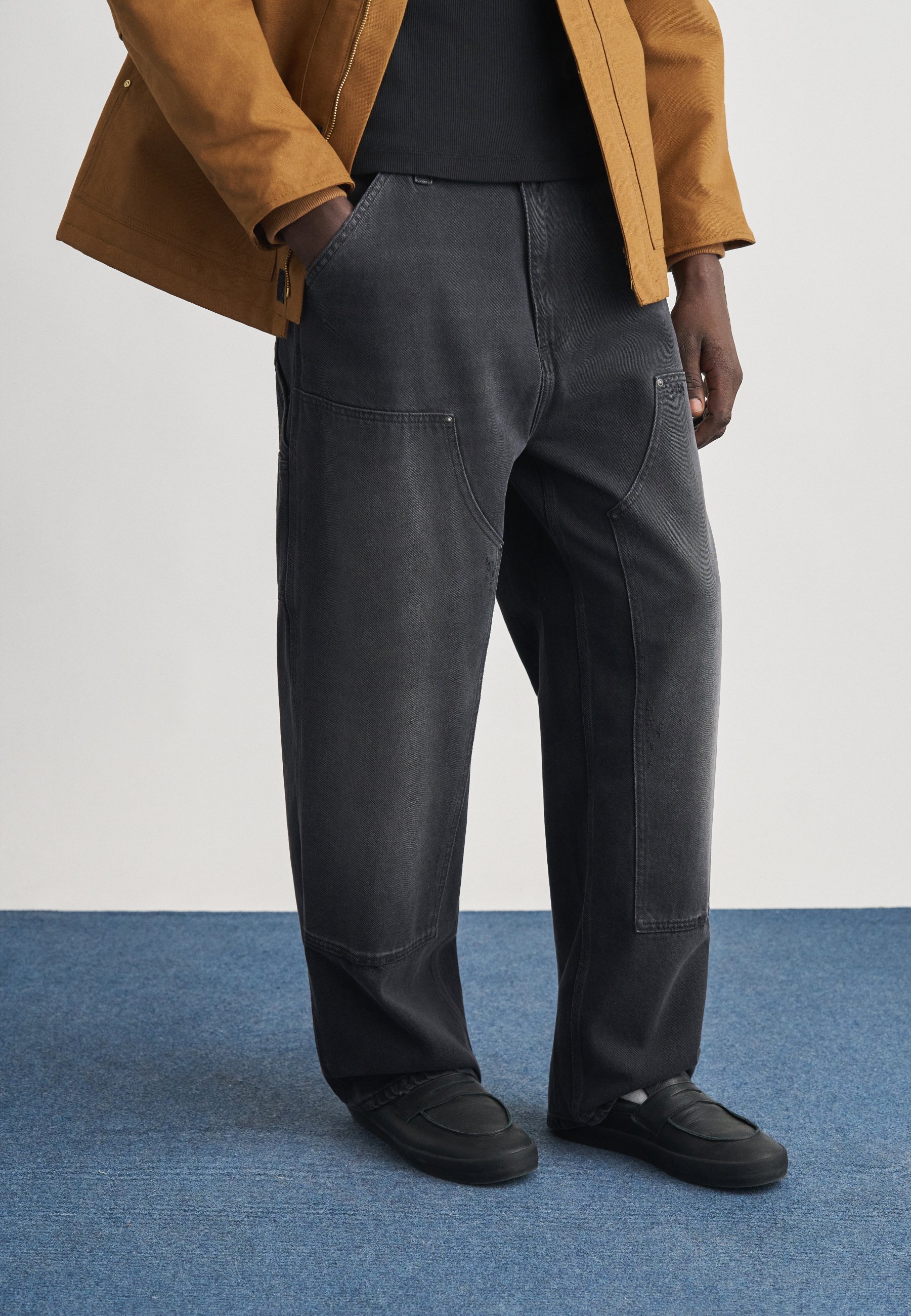 OG Double Knee Pant - Black (grind wash)