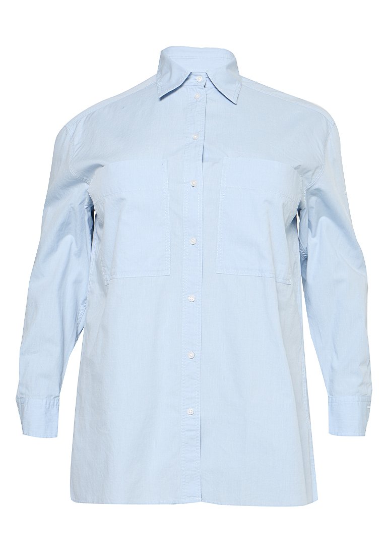 Boss Overhemdblouse blauw