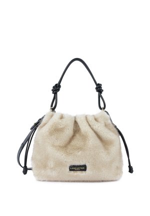LANCASTER, MOUMOUTE - Sac à main - ecru - noir