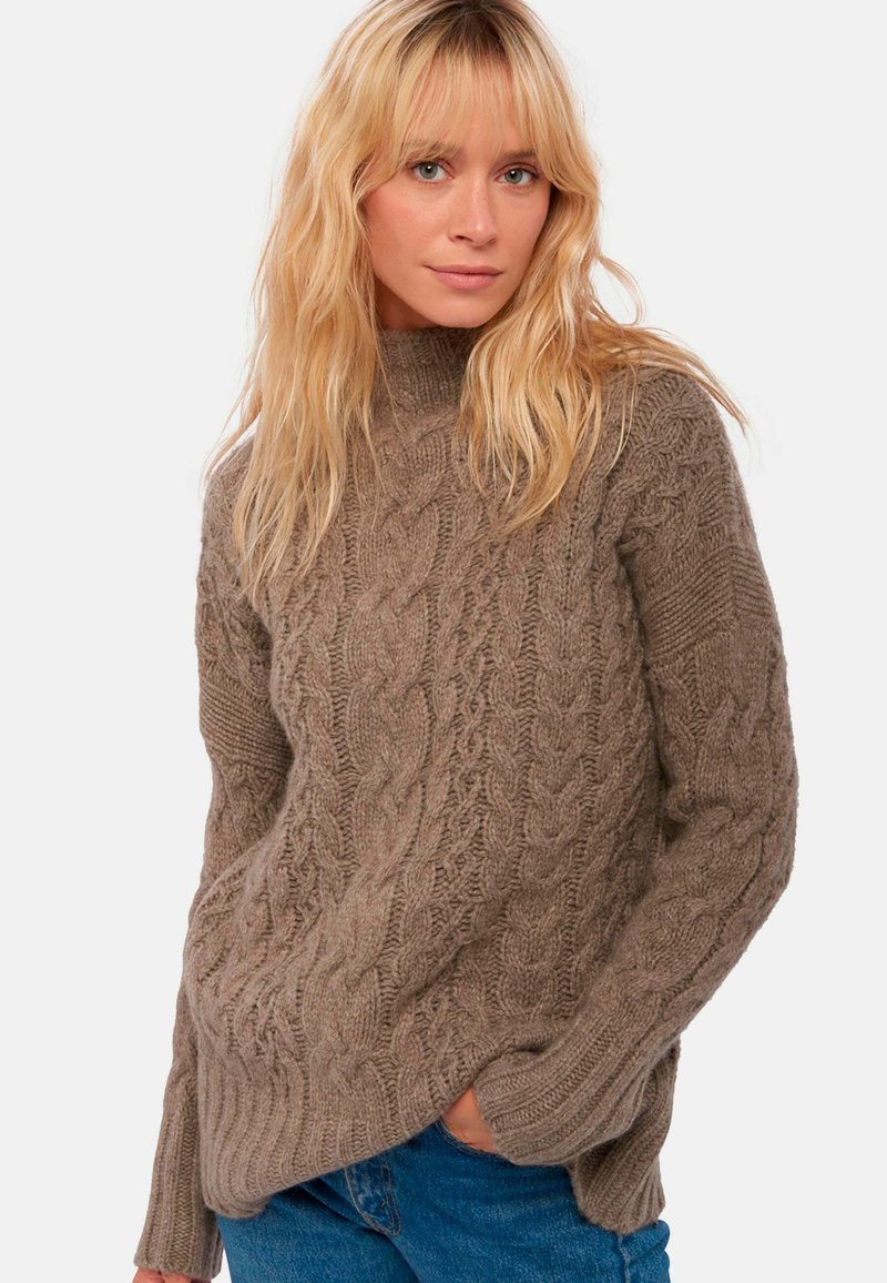 Mahogany VICTORIA - Strickpullover - natural dove