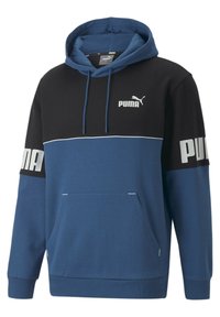 Puma Felpa con cappuccio - blue