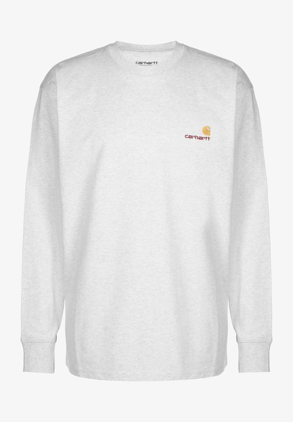 AMERICAN SCRIPT - Long sleeved top - ash heather