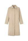 Klassisk frakke - dark stone beige