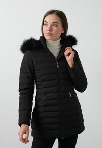 LELA REGULAR FIT - Zimný kabát - black