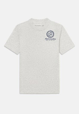 Abercrombie & Fitch TEE UNISEX - T-shirt print - light grey heather