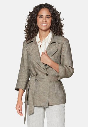 Blazer - black   melange