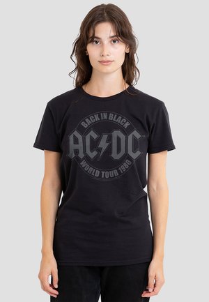 Cotton Soul, ACDC   - Print T-shirt - black