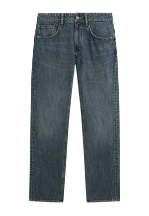 Massimo Dutti, TAPERED FIT JEANS - Jeans Tapered Fit - dark blue