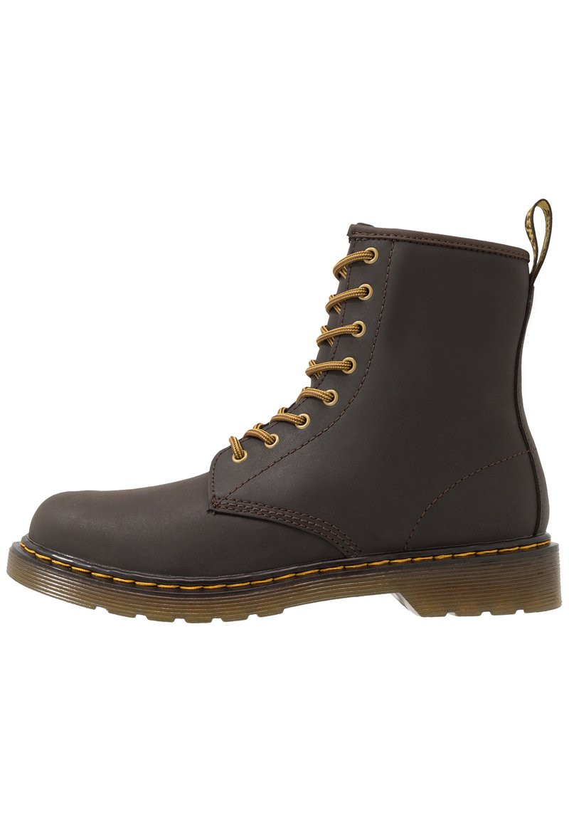 Dr. Martens 1460 WILDHORSE LAMPER - Schnürstiefelette - dark brown 