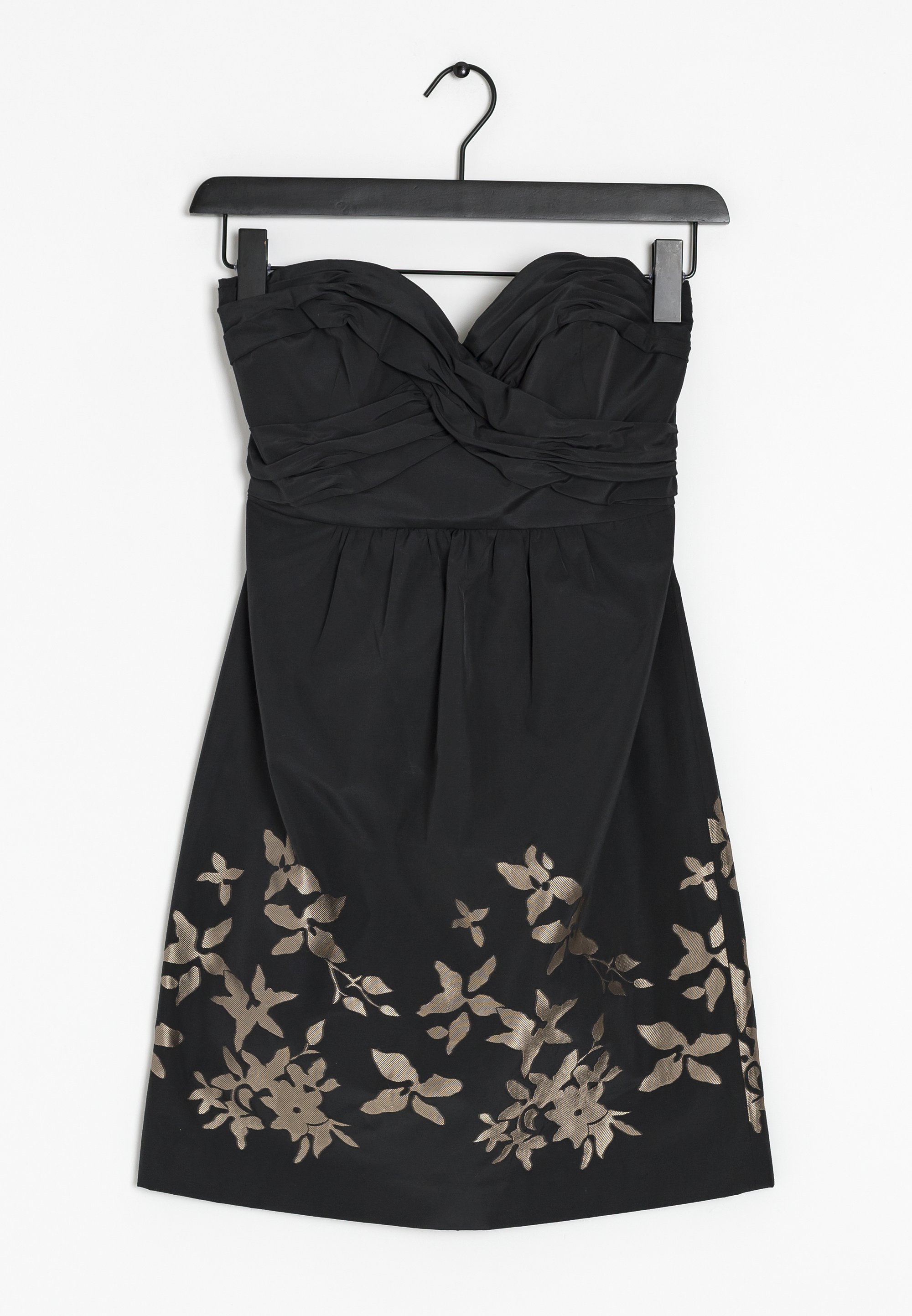 sachin and babi light blue dress Tibi Blue Black Quilted Lurex Jacquard V-Neck Mini Dress US6 M
