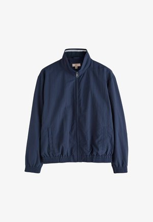 Next, REGULAR FIT - FUNNEL NECK ZIP THROUGH JACKET . - Bomberjakke - navy
