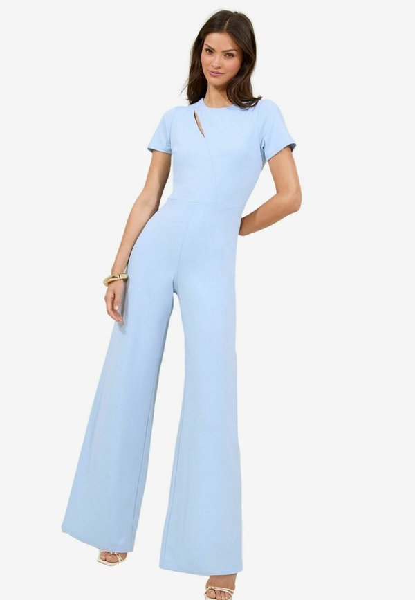 REGULAR FIT - SHORT SLEEVE SPLICE  - Jumpsuit