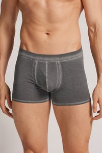 IUMAN Intimissimi Uomo AUS SUPIMA NATURAL FRESH - Úzké boxerky - nero washed