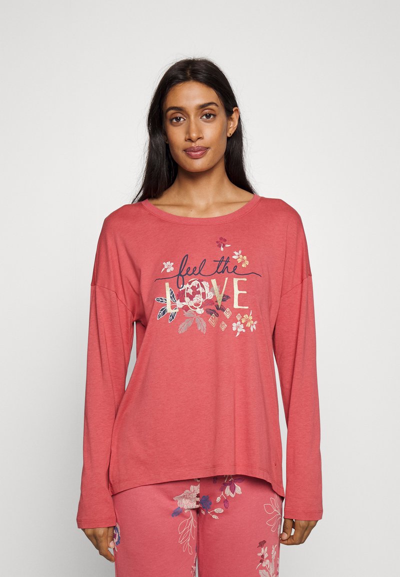 Triumph PYJAMA SET Pyjama set pink/dark combination/pink Zalando.de