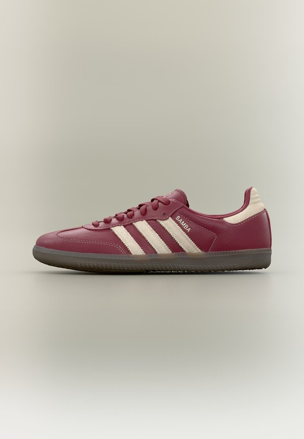 SAMBA OG UNISEX - Pantofi sport - noble maroon/cream white