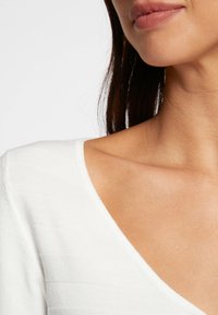 Morgan LONG-SLEEVED WITH ZIPPED DETAIL - Maglione - ecru