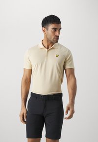Lyle & Scott GOLF TECH - Polotričko - sand dune