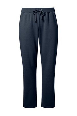 Ulla Popken, KUSCHELWEICHE INNENSEITE ELASTIKBUND - Trainingsbroek - dark blue