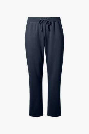 Ulla Popken, KUSCHELWEICHE INNENSEITE ELASTIKBUND - Trainingsbroek - dark blue