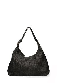 SHOULDER - Shopping bag - black