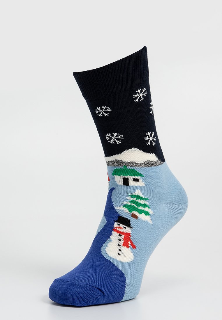 Happy Socks Chaussettes bleu marine