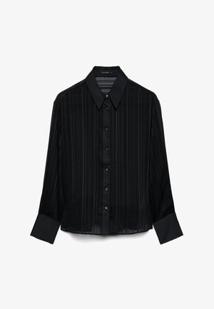 Calliope, CAMICIA TINTA UNITA - Camicia - ultrablack