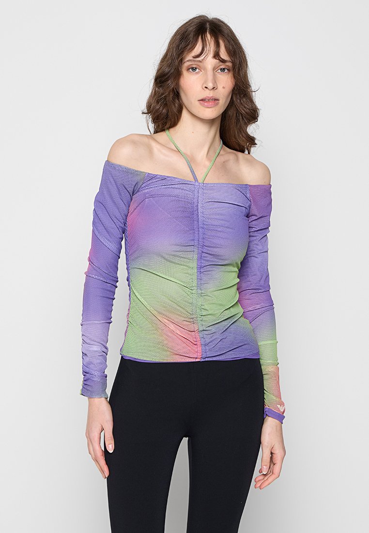 Emporio Armani Longsleeve paars Emporio Armani Longsleeve paars